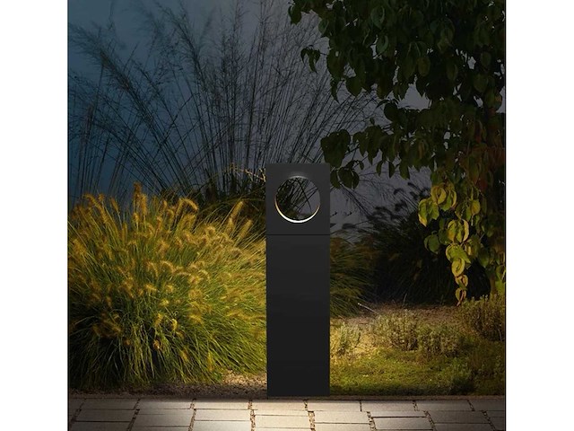 Led tuinlamp – 10w – 60 cm – zwart – ip65 – aluminium – sla-53 (x6) - afbeelding 3 van  5