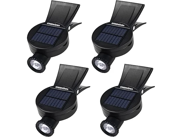 Led tuinverlichting zonne-energie (4 stuks) - afbeelding 1 van  4