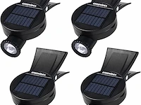 Led tuinverlichting zonne-energie (4 stuks) - afbeelding 1 van  4