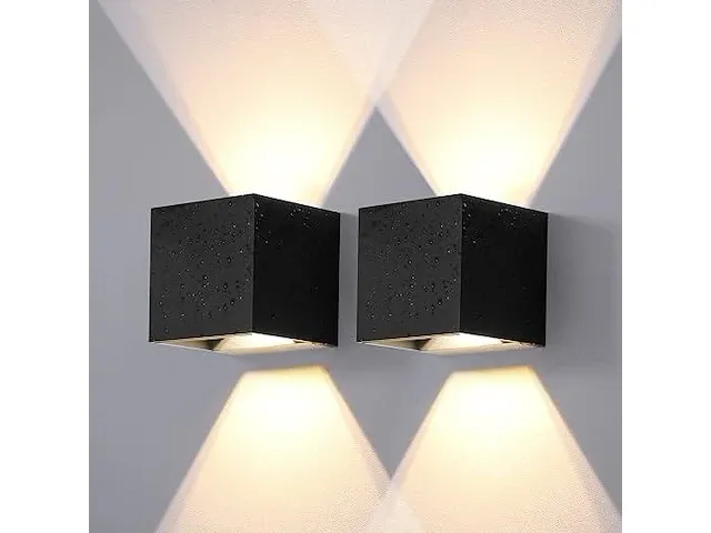 Led wandlamp 2 stuks - afbeelding 1 van  3