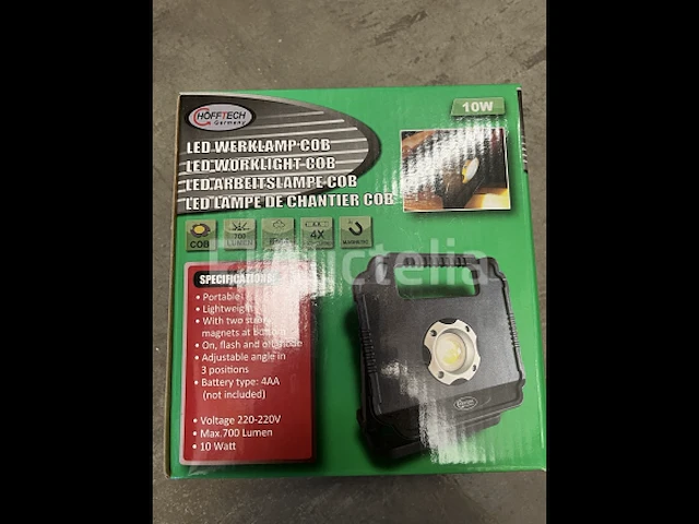 Led werklamp cob 10w - afbeelding 1 van  2