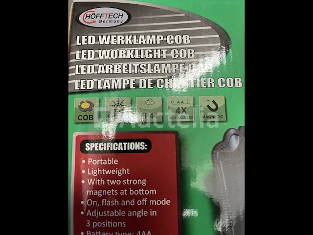 Led werklamp cob 10w - afbeelding 2 van  2
