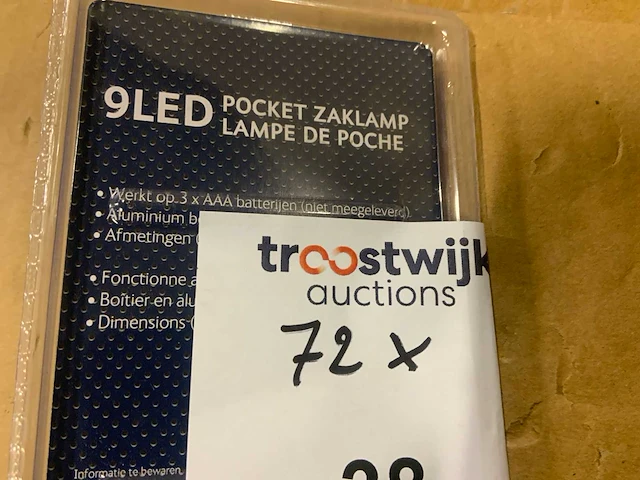 Led-zaklamp (72x) - afbeelding 3 van  3