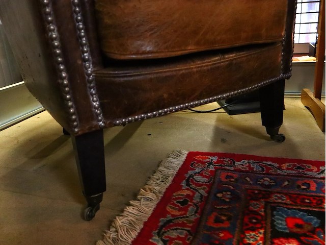 Lederen clubzetel - afbeelding 3 van  5