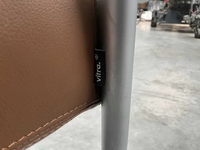 Lederen design zetel vitra visa - afbeelding 6 van  7