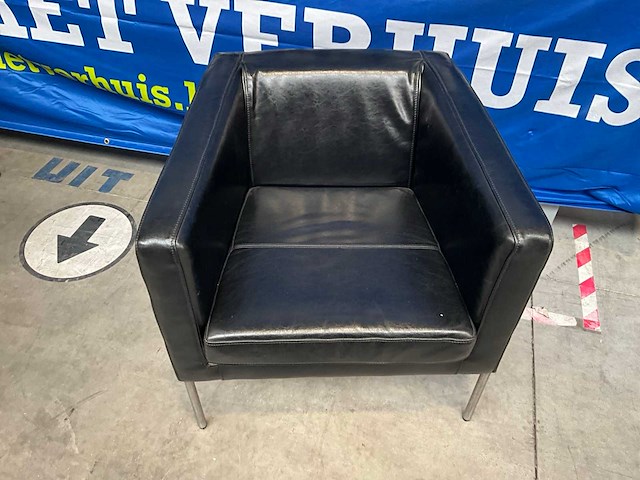 Lederen fauteuil - afbeelding 2 van  6