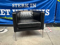 Lederen fauteuil - afbeelding 3 van  6