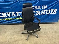 Lederen giroflex 64 design bureaustoel - afbeelding 1 van  13