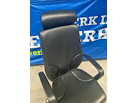 Lederen giroflex 64 design bureaustoel - afbeelding 7 van  13