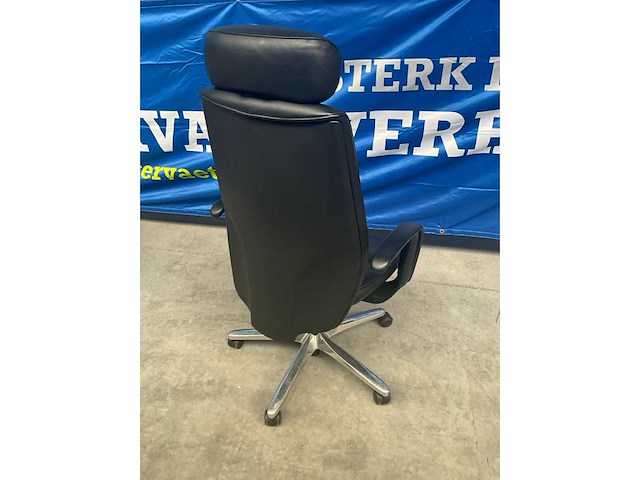 Lederen giroflex 64 design bureaustoel - afbeelding 8 van  13