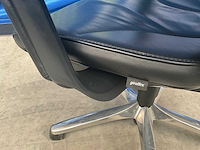 Lederen giroflex 64 design bureaustoel - afbeelding 9 van  13