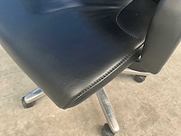 Lederen giroflex 64 design bureaustoel - afbeelding 12 van  13