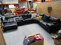 Lederen hoekzetel - afbeelding 1 van  5
