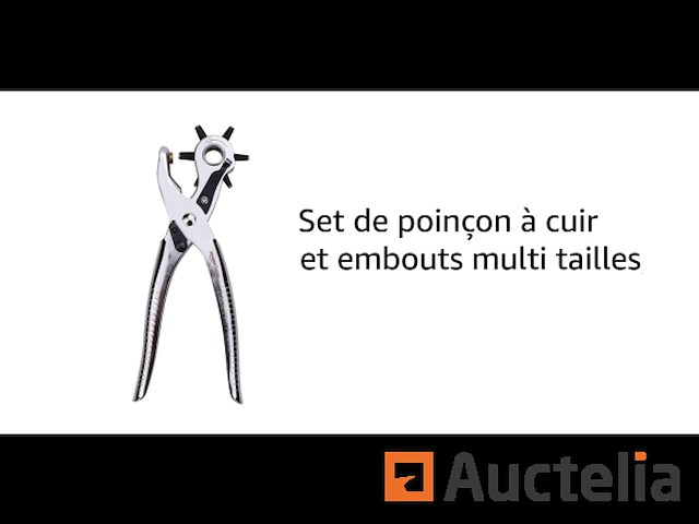 Lederen perforator met meerdere maten - afbeelding 1 van  1