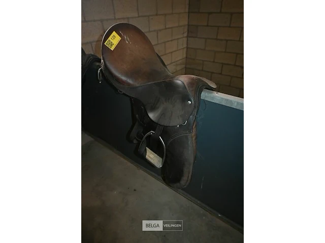 Lederen ponyzadel - afbeelding 1 van  5