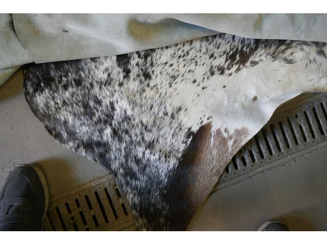 Lederen vellen + tapijt dierenhuid - afbeelding 4 van  5