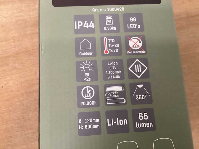 Led’s light garden touch fakellamp, solar (24x) - afbeelding 5 van  6