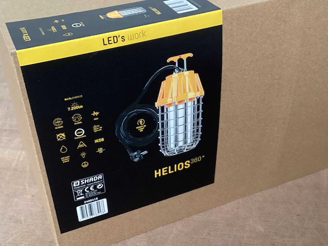 Led’s work helios bouwlamp 360 graden - afbeelding 3 van  9