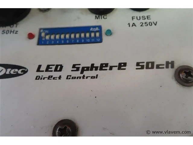 Ledsphere 50cm, showtec direct control - afbeelding 4 van  4