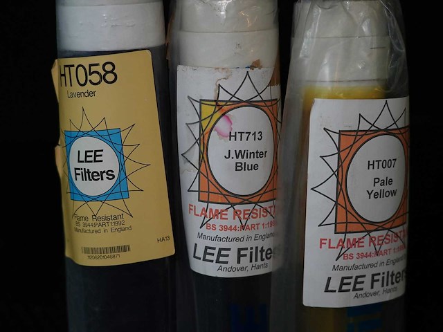 Lee filter - ht007 ht713 ht058 - various light equipment - afbeelding 2 van  2