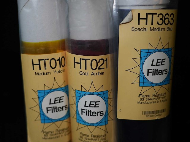 Lee filter - ht010 ht021 ht363 - various light equipment - afbeelding 2 van  2