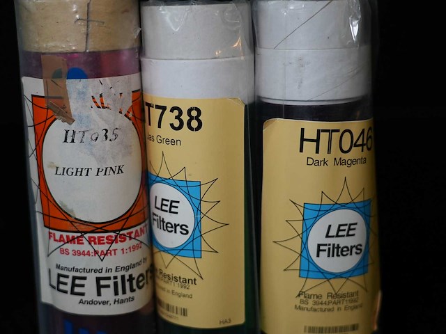 Lee filter - ht046 ht738 ht035 - various light equipment - afbeelding 2 van  2