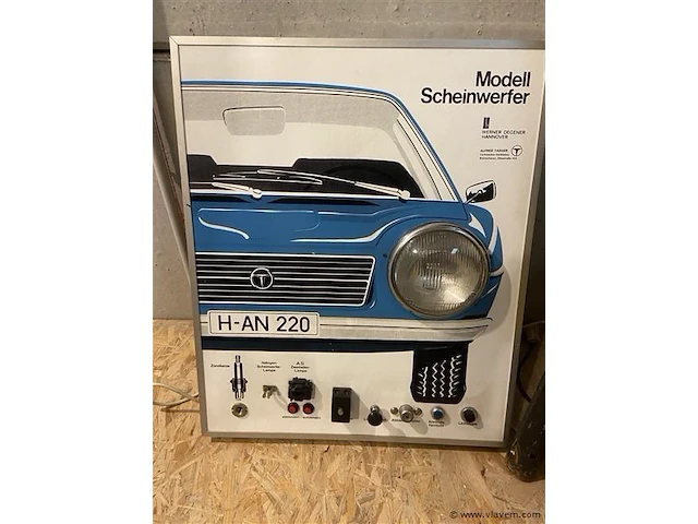 Leermodel koplamp - afbeelding 1 van  2