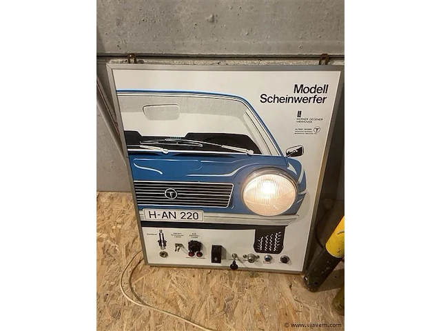 Leermodel koplamp - afbeelding 2 van  2