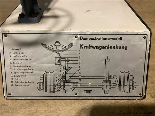 Leermodel stuurinrichting - afbeelding 2 van  3