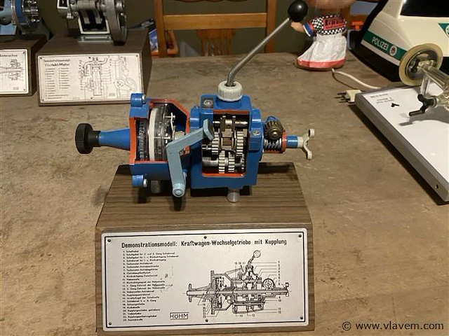 Leermodel versnellingsbak - afbeelding 1 van  3