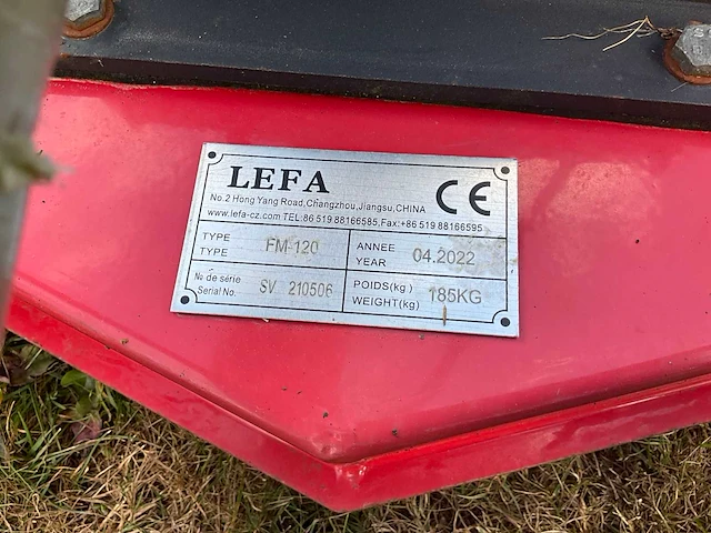 Lefa fm-120 weidebloter - afbeelding 6 van  8