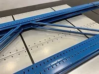 Legbordstelling lengte 3780mm hoogte 2500mm diepte 600mm 6 niveaus occasie - afbeelding 1 van  4