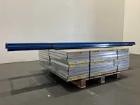 Legbordstelling lengte 3780mm hoogte 2500mm diepte 600mm 6 niveaus occasie - afbeelding 3 van  4