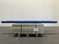 Legbordstelling lengte 3780mm hoogte 2500mm diepte 600mm 6 niveaus occasie - afbeelding 4 van  4