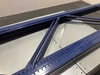 Legbordstelling lengte 4030 mm, hoogte 2200 mm, diepte 600 mm, 5 niveaus, occasie - afbeelding 2 van  3