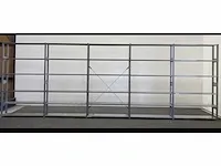 Legbordstelling lengte 6580 mm hoogte 2300 mm , diepte 300 mm 6 niveaus occasie - afbeelding 1 van  7