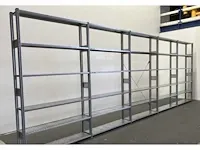 Legbordstelling lengte 6580 mm hoogte 2300 mm , diepte 300 mm 6 niveaus occasie - afbeelding 2 van  7