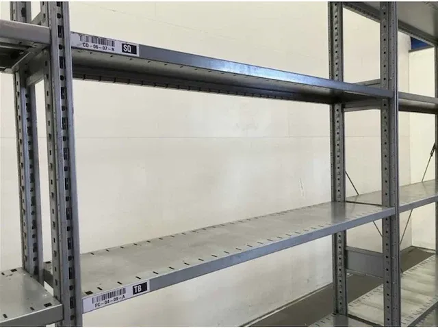 Legbordstelling lengte 6580 mm hoogte 2300 mm , diepte 300 mm 6 niveaus occasie - afbeelding 5 van  7