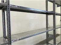 Legbordstelling lengte 6580 mm hoogte 2300 mm , diepte 300 mm 6 niveaus occasie - afbeelding 5 van  7