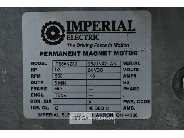 Lege rol voor brandhaspel - merk imperial - afbeelding 3 van  4