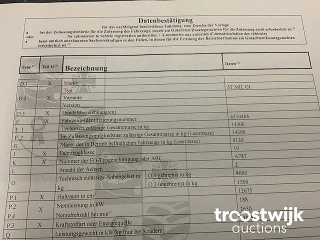 Legertruck - afbeelding 36 van  43