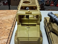 Legervoertuig 3 x met mannetjes 6 x - afbeelding 1 van  6