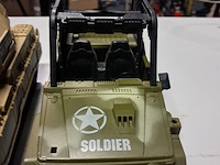 Legervoertuig 3 x met mannetjes 6 x - afbeelding 3 van  6