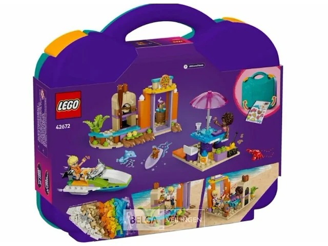 Lego friends creatieve strandkoffer - afbeelding 1 van  2