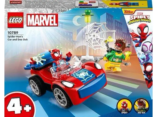 Lego marvel spider-man's auto en doc ock bouwset - 10789 - afbeelding 1 van  2