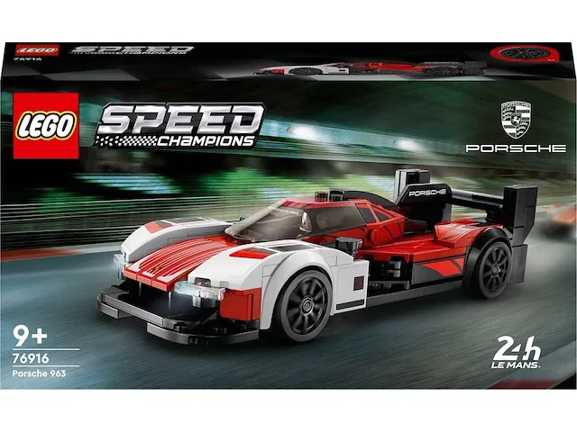 Lego speed champions porsche 963 auto speelgoed set - afbeelding 1 van  3