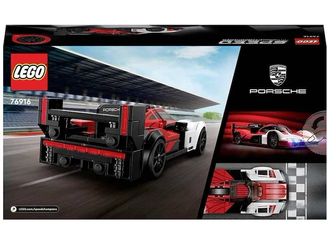 Lego speed champions porsche 963 auto speelgoed set - afbeelding 3 van  3