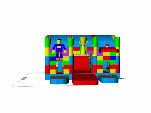 Lego springkasteel - afbeelding 3 van  8