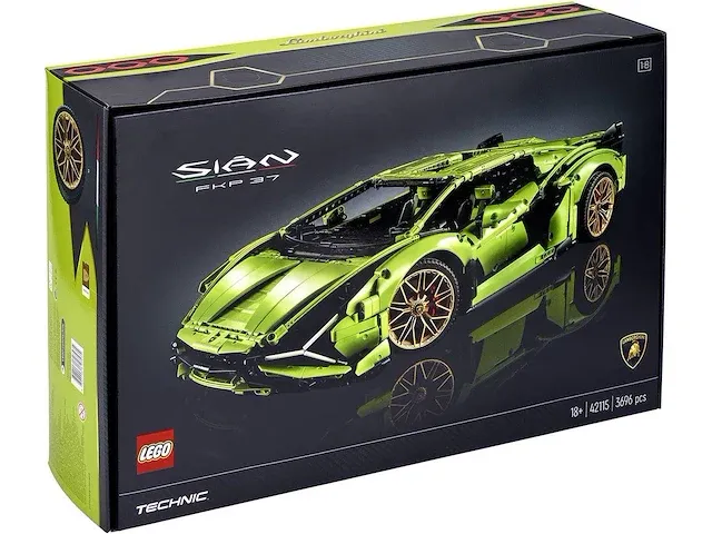 Lego technic lamborghini sián fkp 37 - 42115 - afbeelding 1 van  6