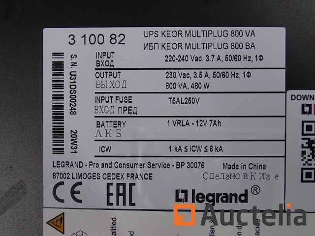 Legrand keor multiplug omvormer - afbeelding 6 van  6